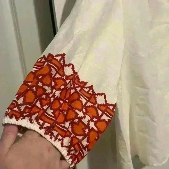 Knox Rose size L Peasant Shirt 70s style - Picture 3 of 7